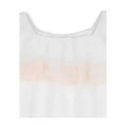 Broderet tyltop