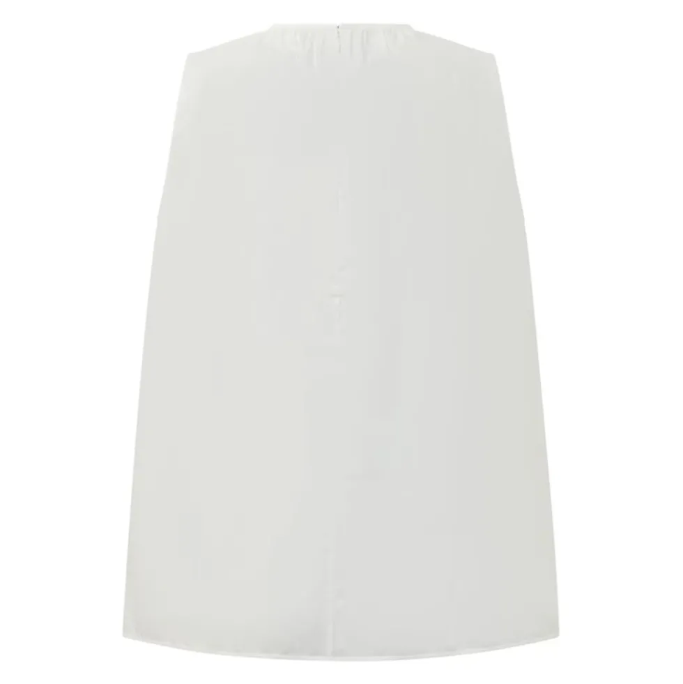 Broderie Anglaise Ærmeløs Bluse