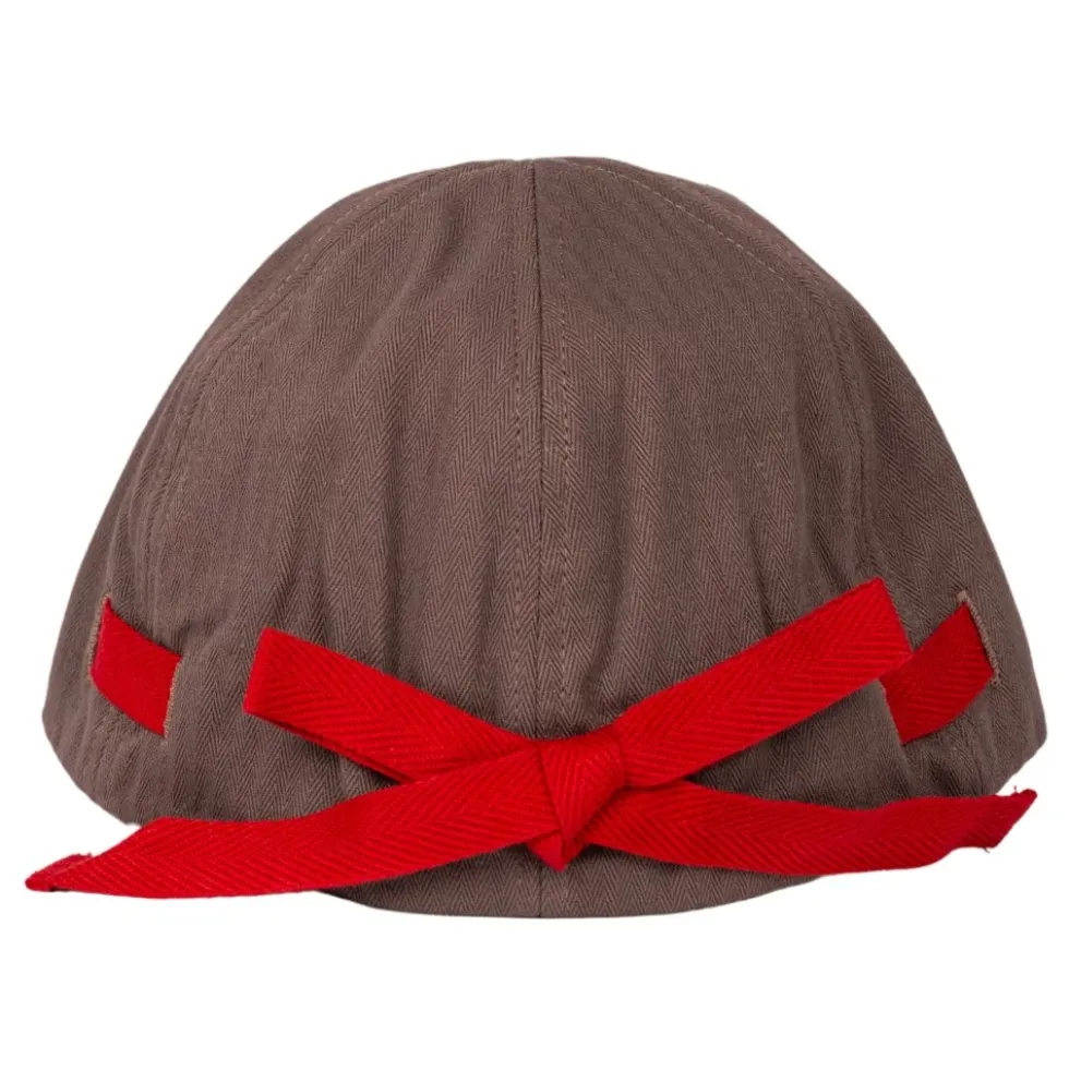 Brun Butterfly Hat med Lang Skygge