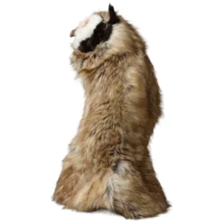 Brun Ugle Faux Fur Hovedhue