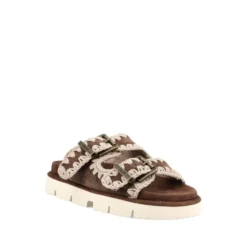 Buckle Crocheted Sandaler