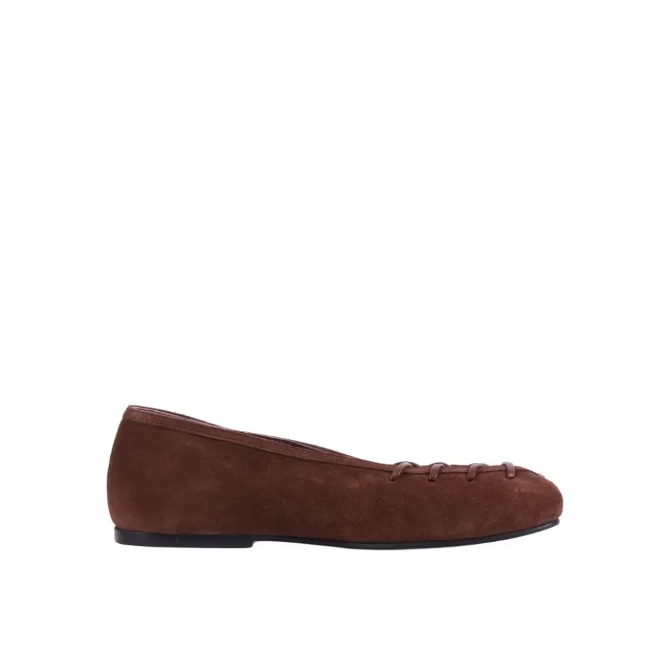 Bumi Ballet Flats i ruskind