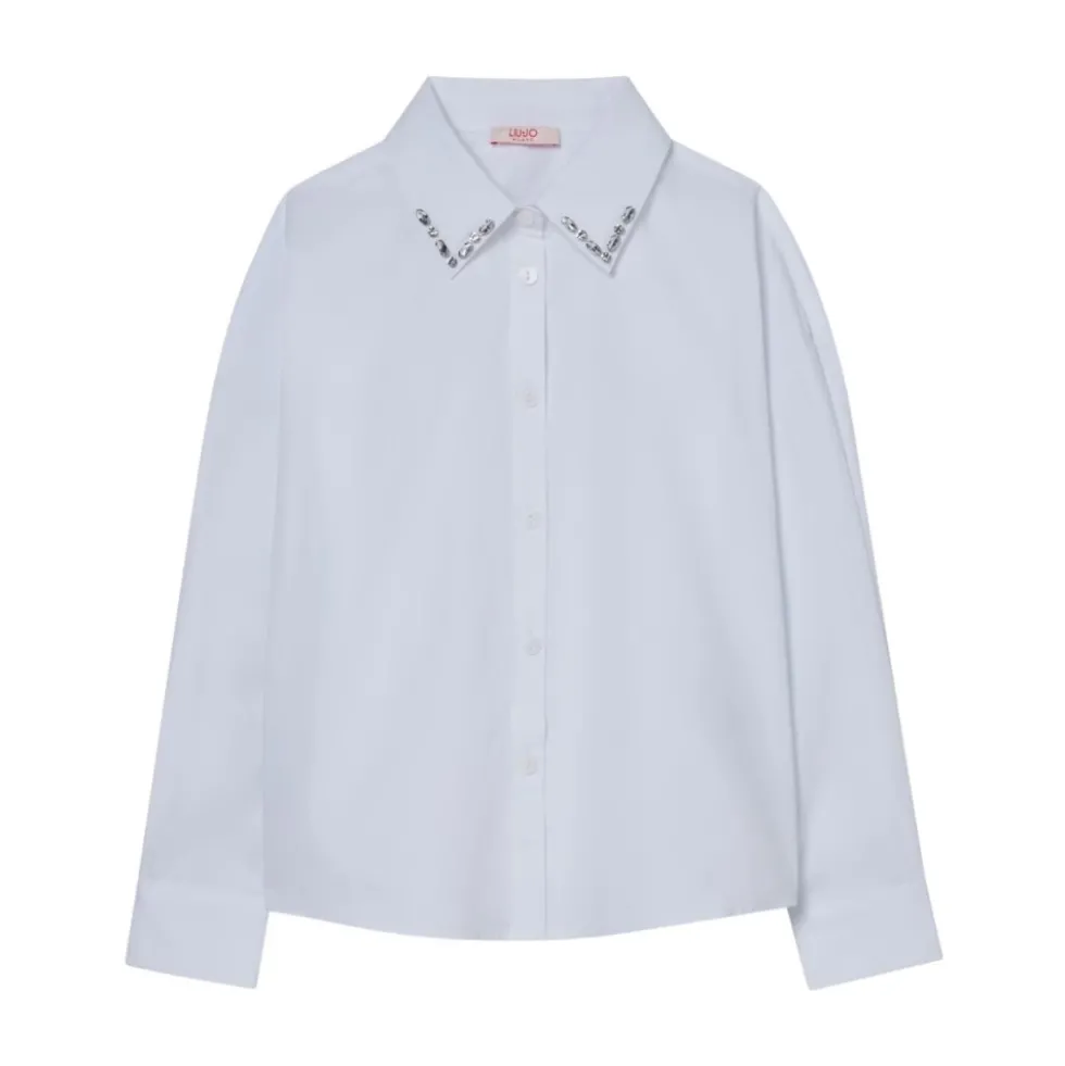 Camicia in popeline di cotone