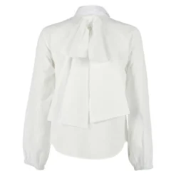 Camicia in popeline effetto stropicciato