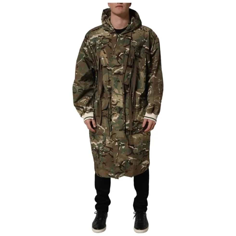 Camouflage Hooded Jacket