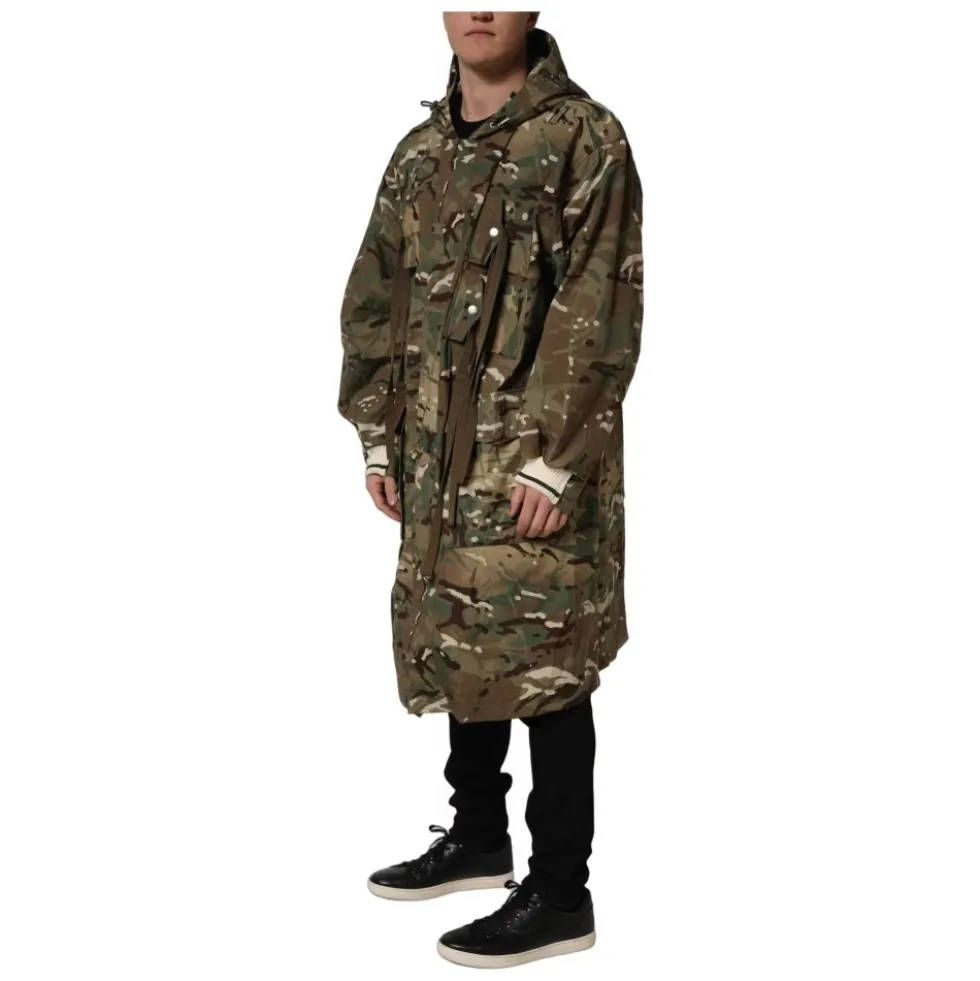 Camouflage Hooded Jacket