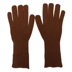 Cashmere Strikkede Handsker med Vante
