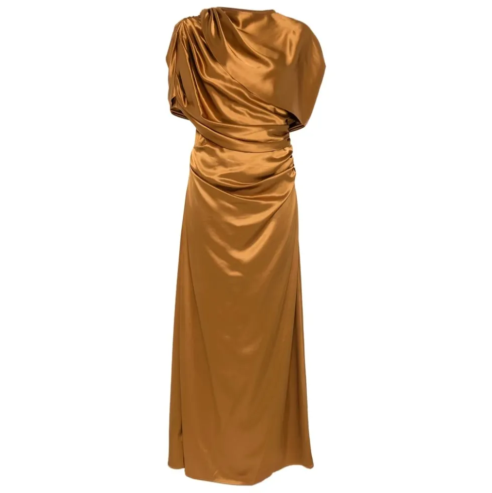 Cassia Draped Maxi Dress