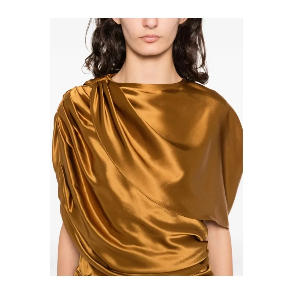 Cassia Draped Maxi Dress