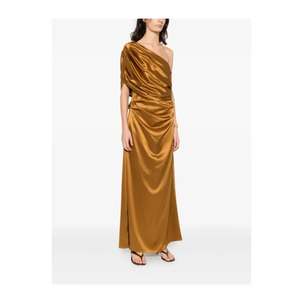 Cassia Draped Maxi Dress