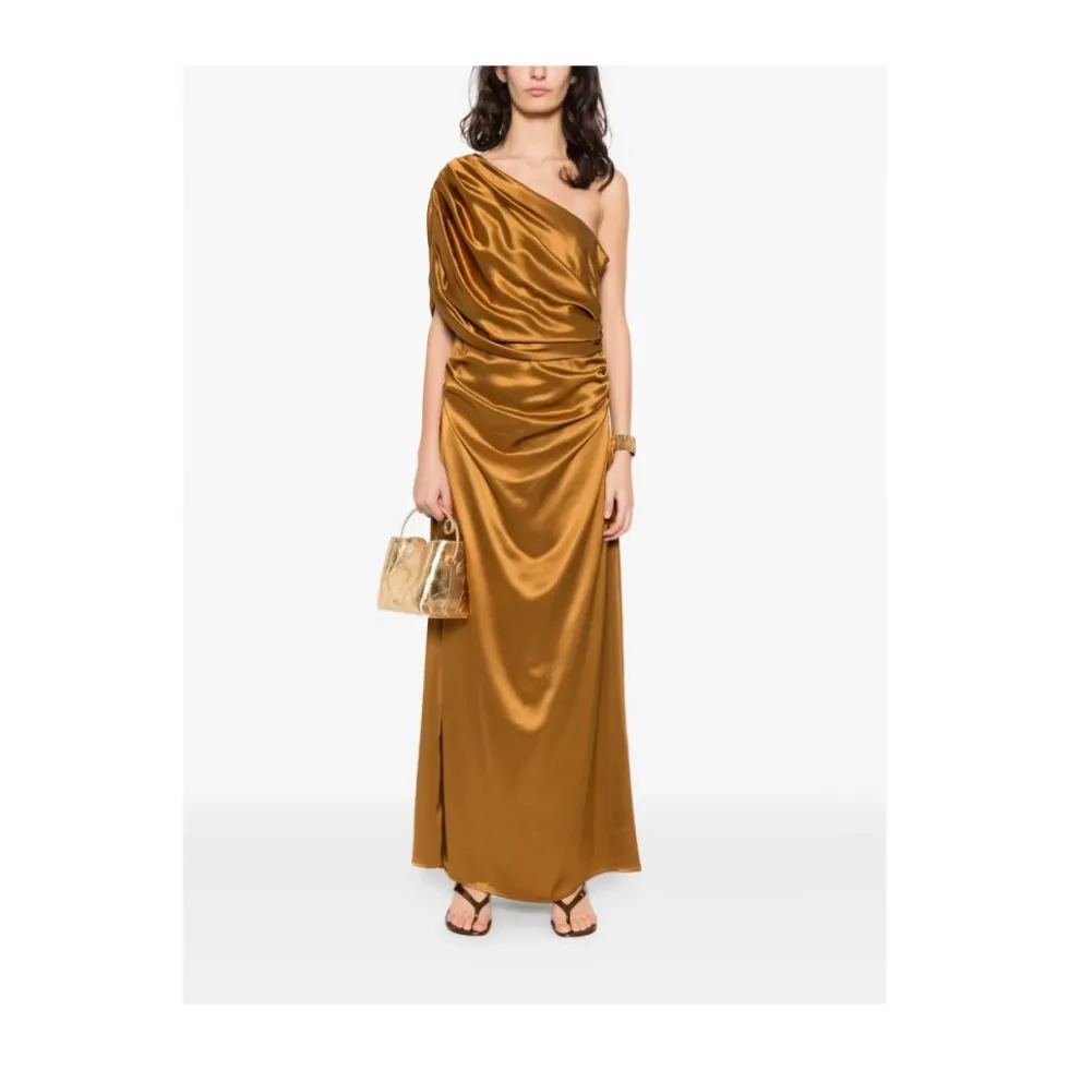 Cassia Draped Maxi Dress