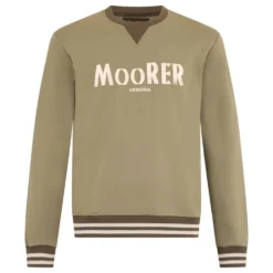Casual sweatshirt med rund halsudskæring og print