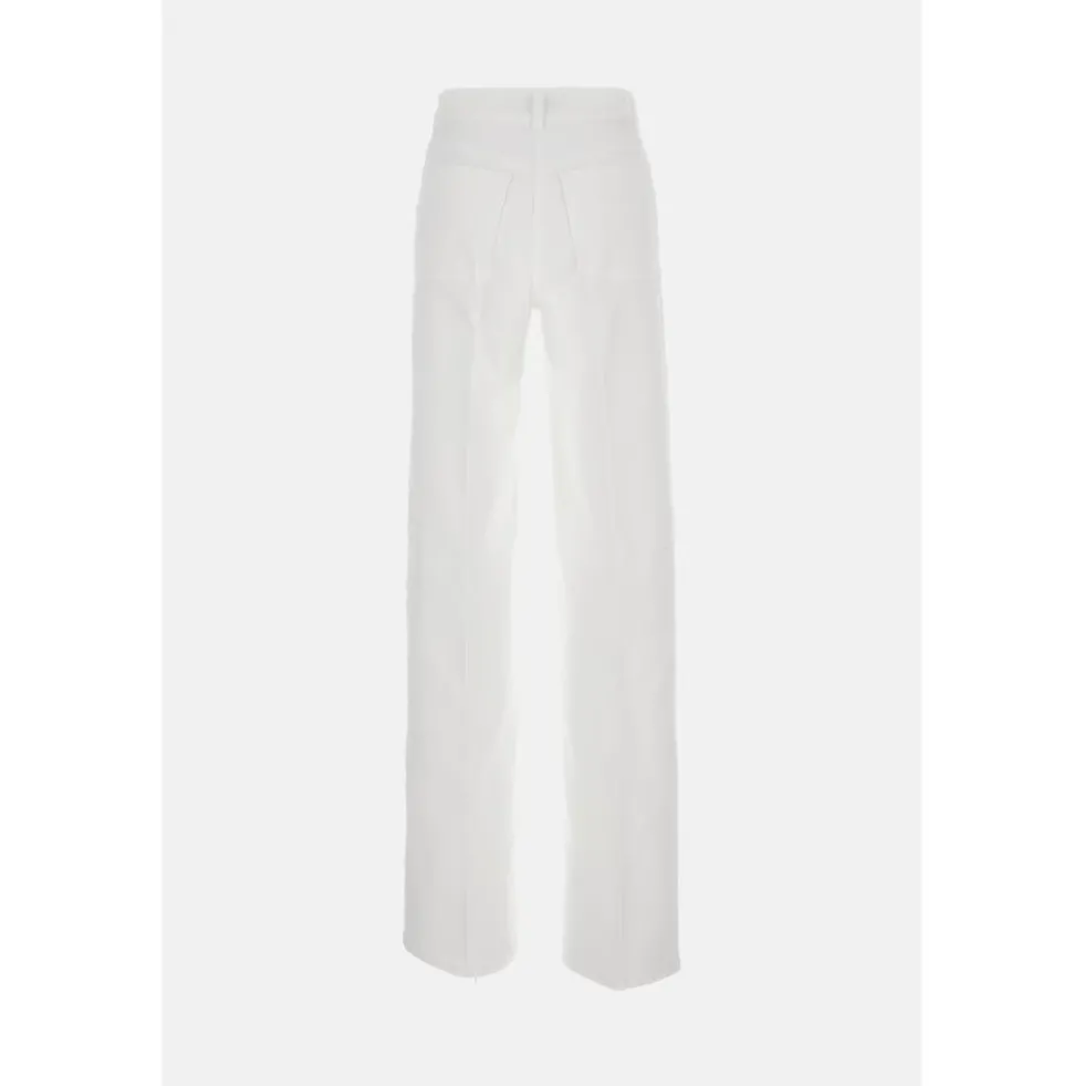 Chain-Detail Jeans