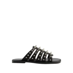 Charja Flat Mules med Nitter