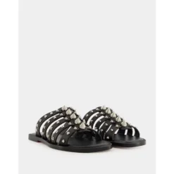 Charja Flat Mules med Nitter