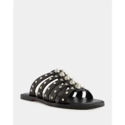 Charja Flat Mules med Nitter