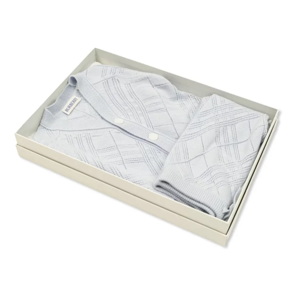 Check Cashmere Two-piece Sæt