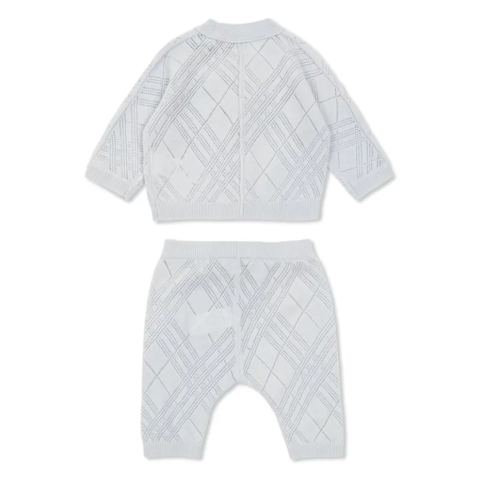 Check Cashmere Two-piece Sæt