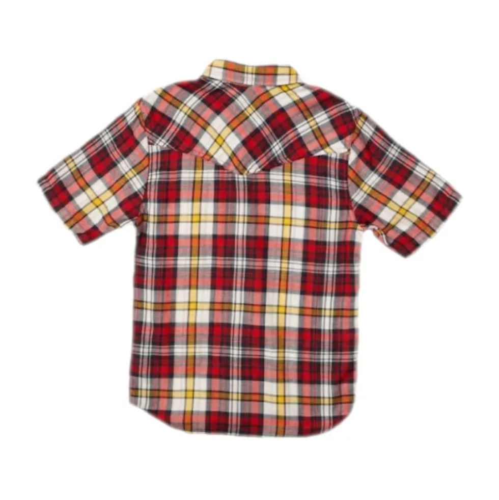 Checked Short Sleeve Shirt