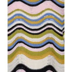 Chevron Crop Sweater