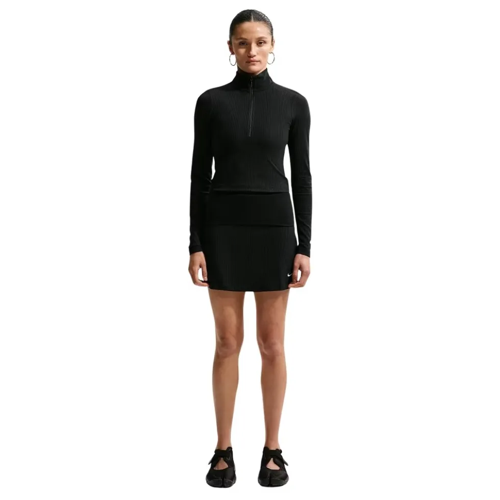 Chill Knit Tight Quarter-Zip Langærmet Top