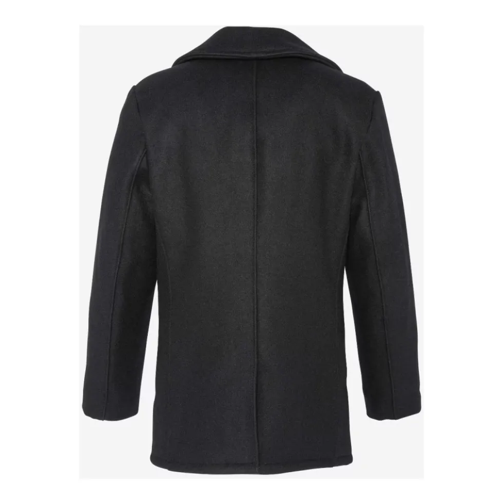 Classic Melton Wool Pea Coat
