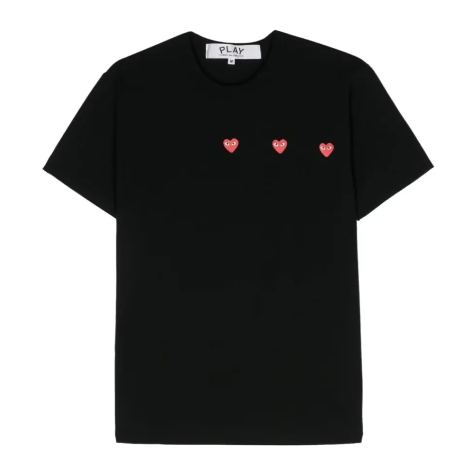 Comme des Garcons T-shirts og Polos Sort
