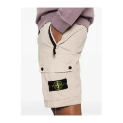 Compass-badge Cargo Shorts