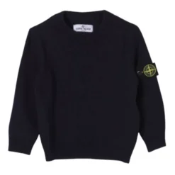 Compass Badge Crew Neck Sweater