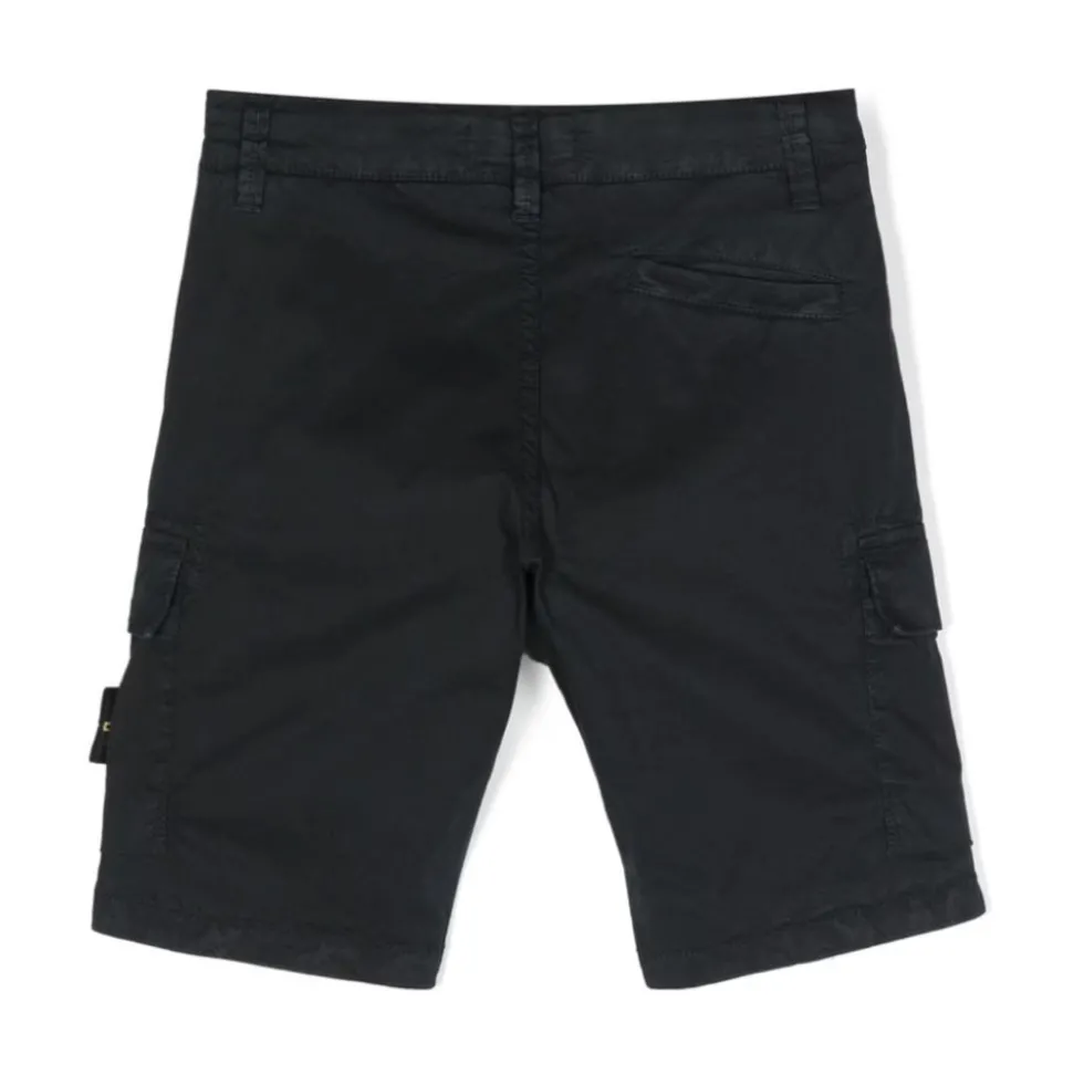 Compass-patch Cargo Shorts