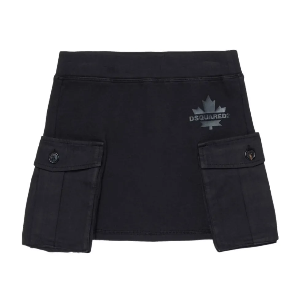 Cotton Cargo Skirt