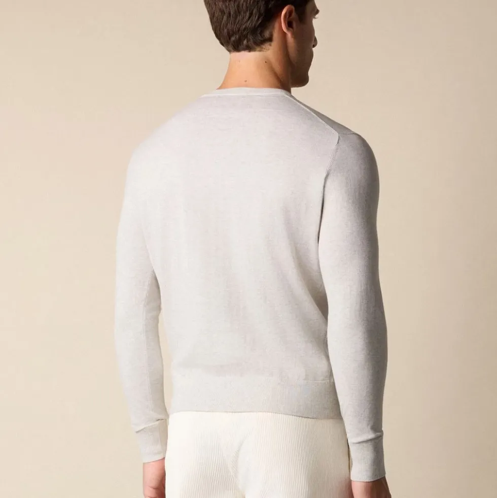 Cotton-Cashmere Crewneck