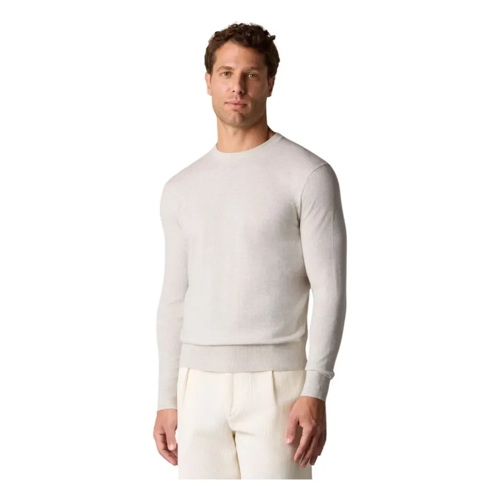 Cotton-Cashmere Crewneck