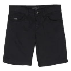 Cotton Five-Pocket Bermuda Shorts
