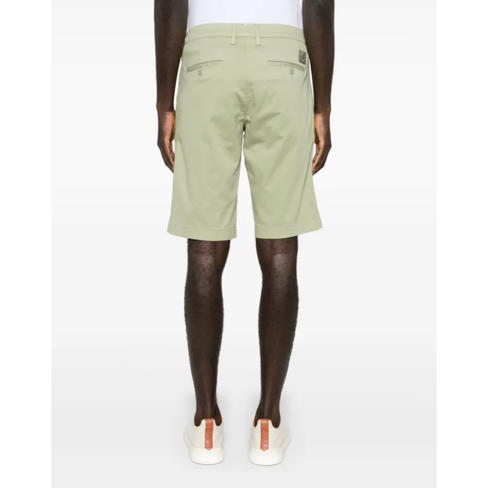 Cotton/Lyocell Shorts med lommer
