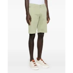 Cotton/Lyocell Shorts med lommer