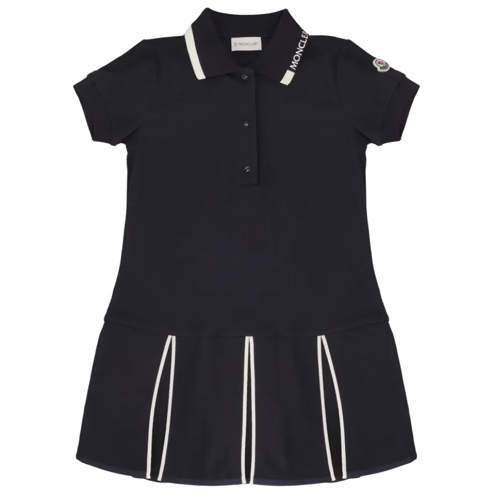 Cotton Pique Polo Dress