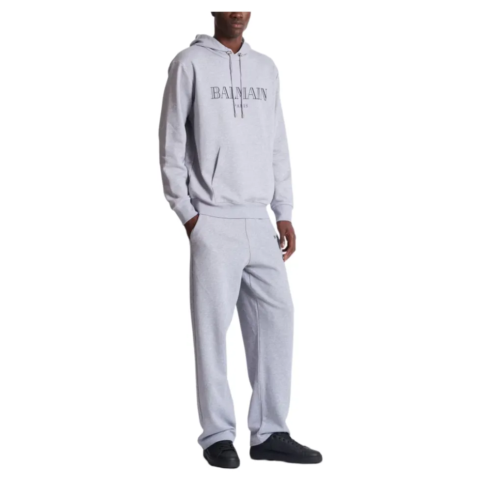 Cotton printed Vintage logo hoodie