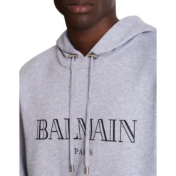 Cotton printed Vintage logo hoodie