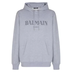Cotton printed Vintage logo hoodie
