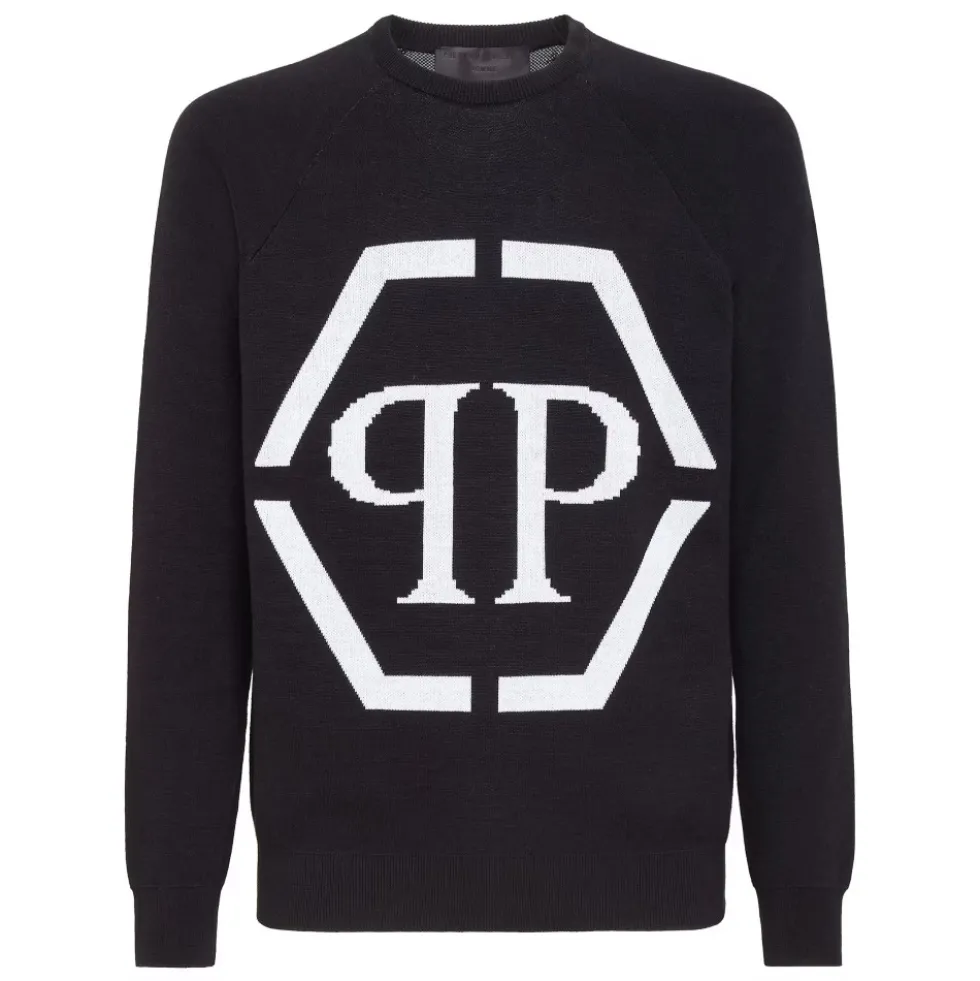 Cotton Pullover Round Neck LS