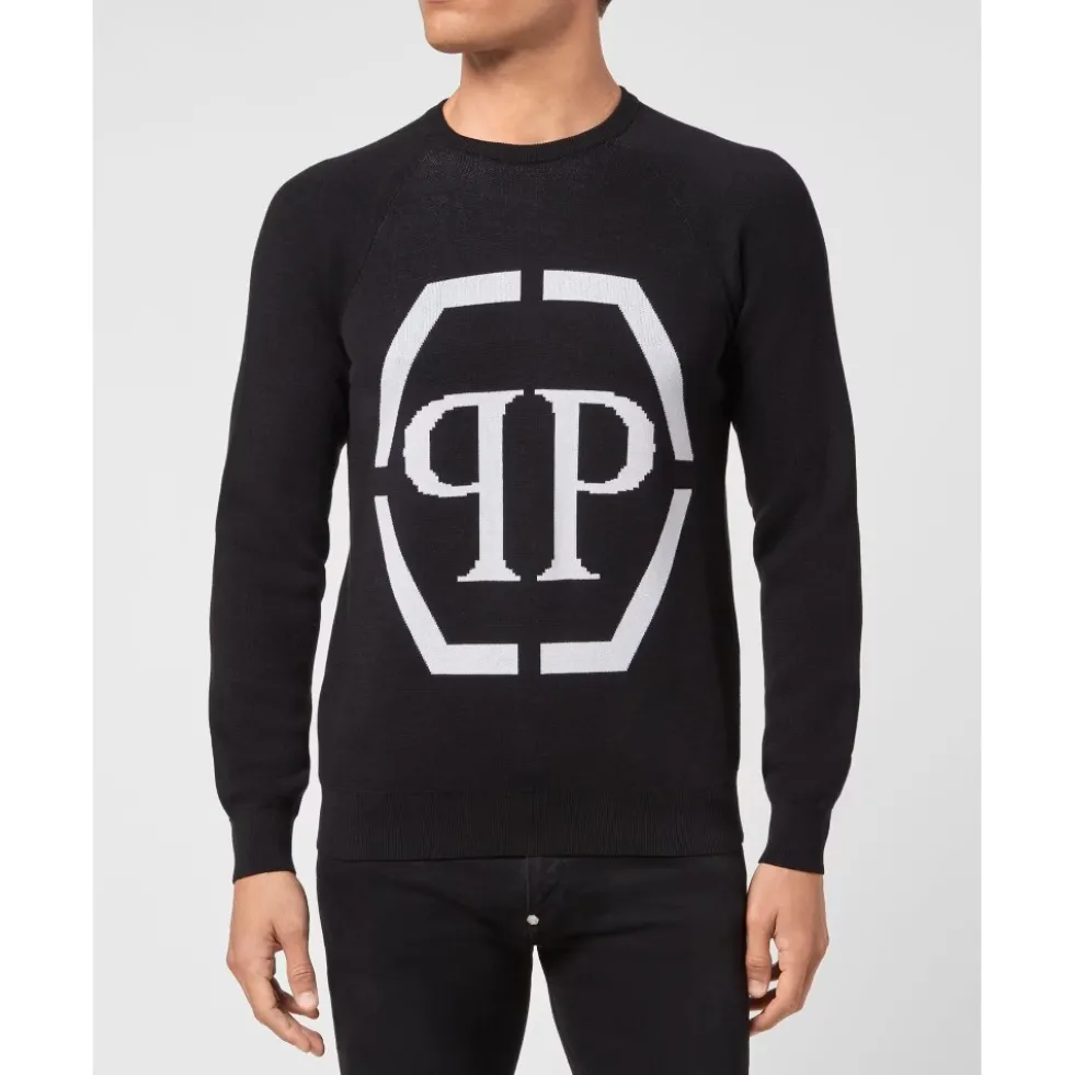 Cotton Pullover Round Neck LS