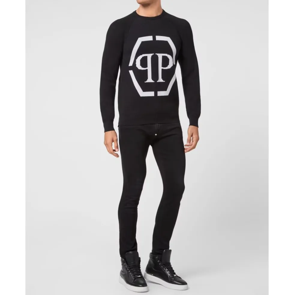 Cotton Pullover Round Neck LS
