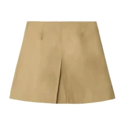 Cotton Trench Skirt