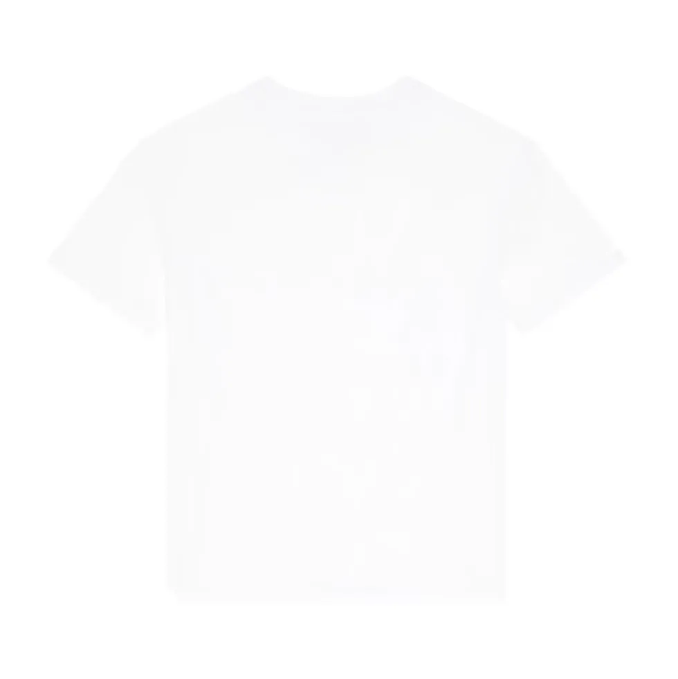 Cotton T-shirt Big Turtle Print