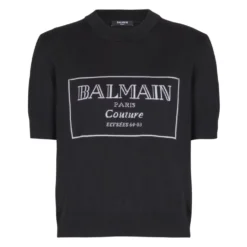 Couture tofarvet strikbluse