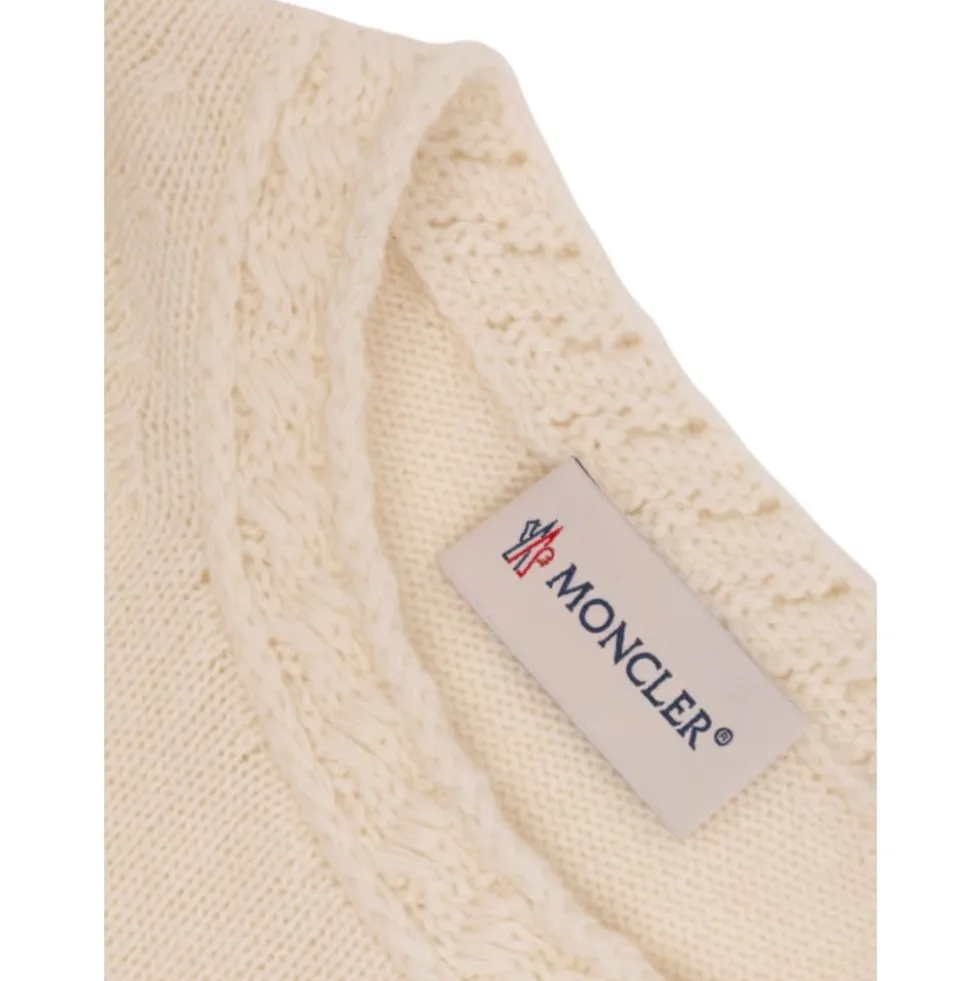Crew Neck Cable Knit Sweater