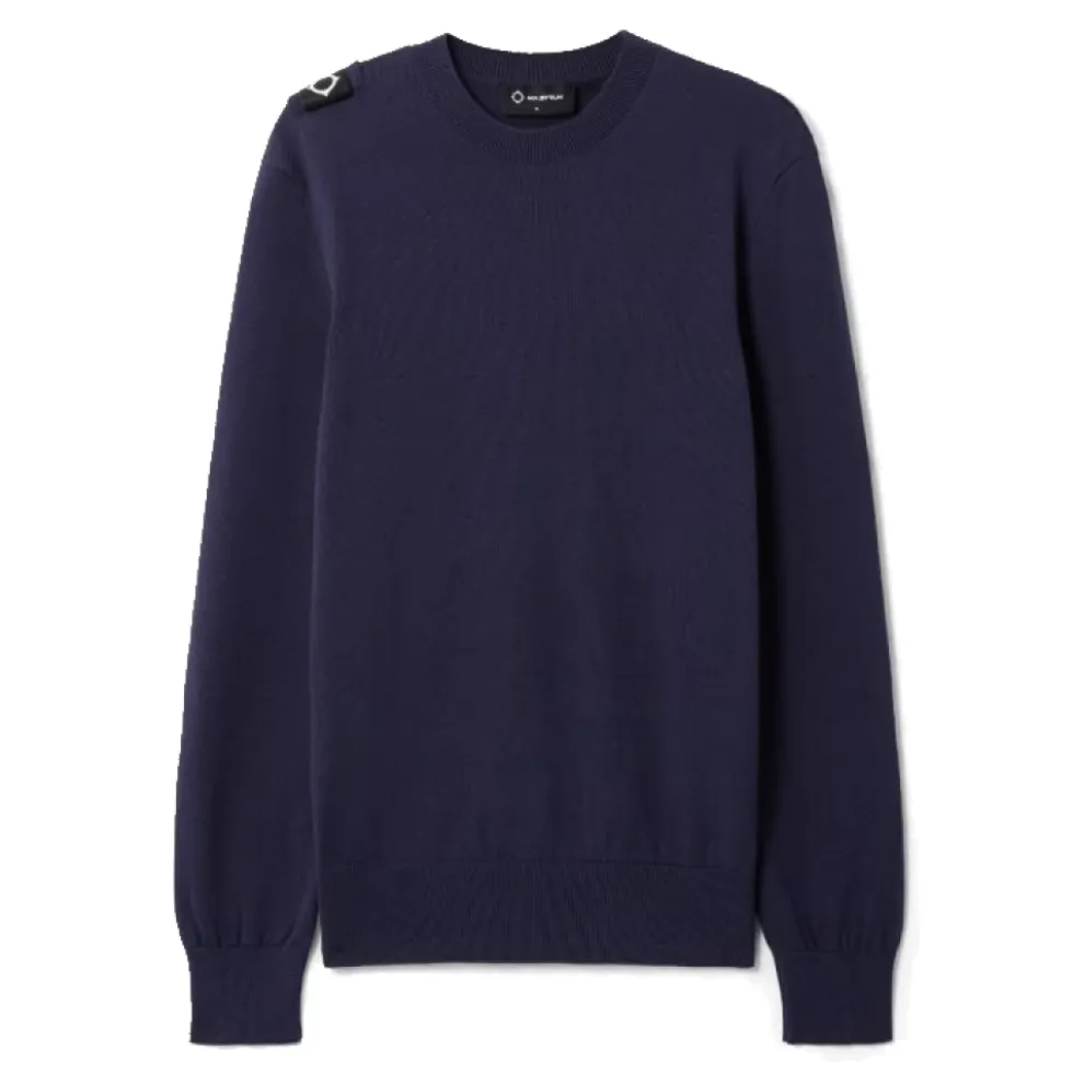 Crew Neck Strik i Ink Navy