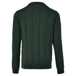 Crew neck sweater i uld og cashmere