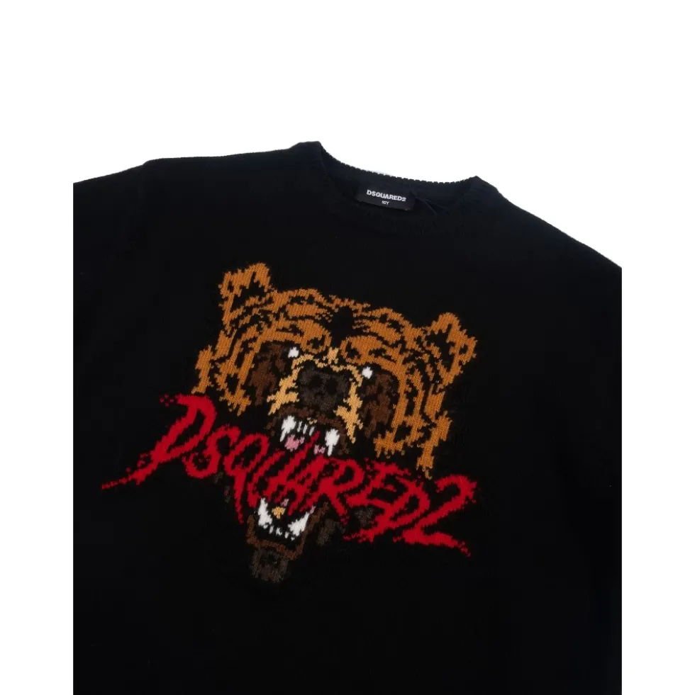 Crewneck Sweater with Logo